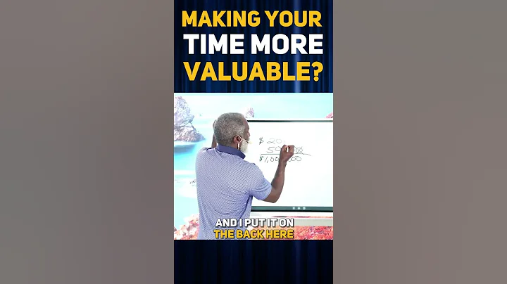 A Simple Formula To Make Millions - Making Your Time More Valuable