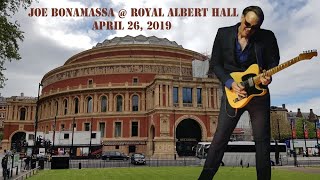 Joe Bonamassa at the Royal Albert Hall April 26, 2019 full concert
