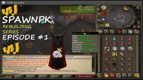 [RSPS] SpawnPk- REBUILDING SERIES EPISODE #1 - DROP PARTY+PK MONTAGE- SLAYER: OP LOOT??