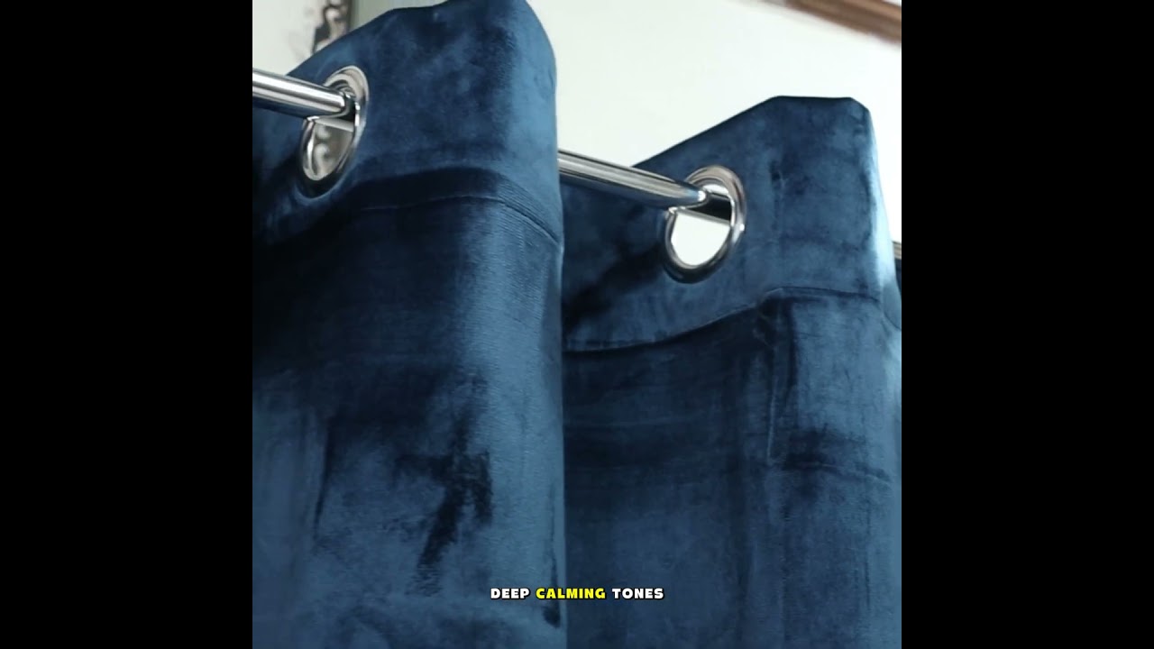 Velvet Eyelet Curtains Ready Made UK | Elegant & Modern