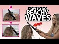 How To Do Beachy Waves! | @hairby_chrissy