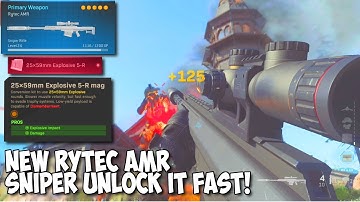 New Rytec AMR Sniper How To Unlock It Fast - Modern Warfare
