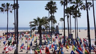 Venice Beach Flags Filmed With Dji Mavic Mini