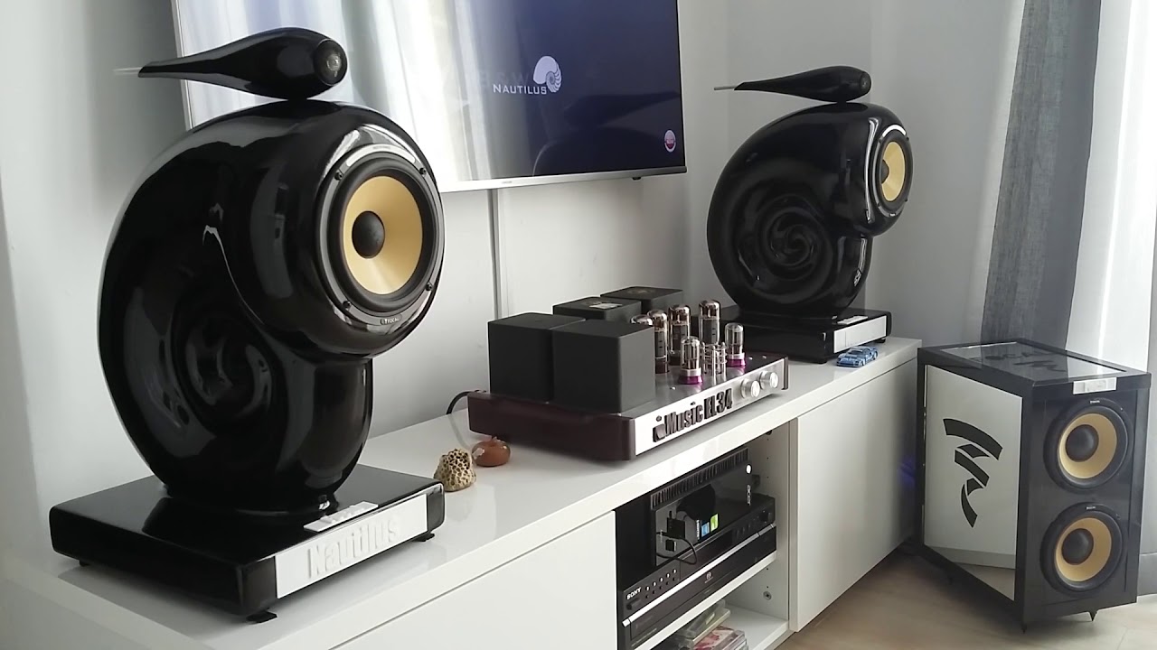 b&w nautilus speakers