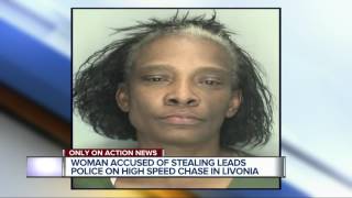 Woman leads police on wild chase after stealing cleaning supplies