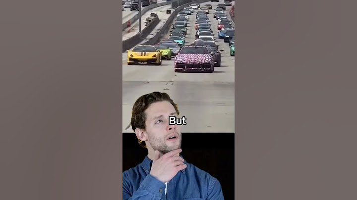 $50M Worth of Supercars Shutsdown Miami Bridge