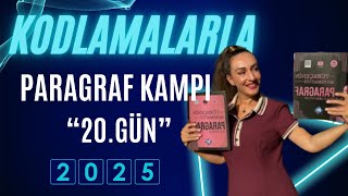 2025 Paragraf Kampi Paragrafa Cümle Ekleme 21 Günde Kodlamalarla 20.Gün