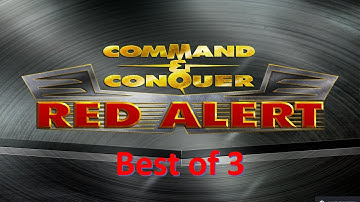 Command and Conquer Red Alert Remastered 1v1 (Best of 3, Tank Battles and multi mcv)