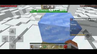 [ Impossible ] Snowy Level 1  00:25:601 | Cubecraft Parkour