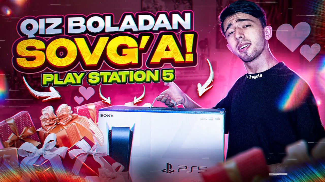 QIZ BOLADAN SOVG’A 🤩 PLAY STATION 5 OBZOR!!!