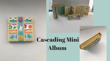 Cascading Mini Album & Discount Code for today only