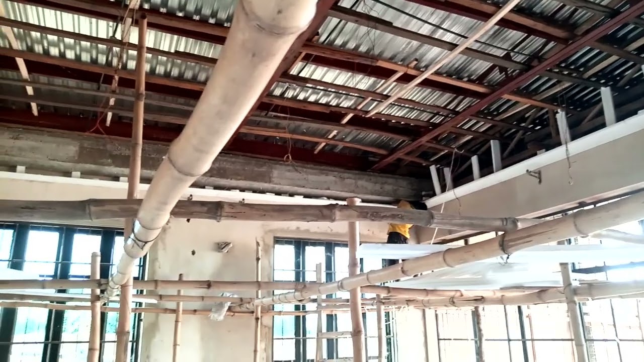 How to install Polystyrene ceiling...