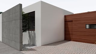 Plano de casa de 8x20 metros