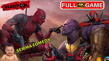 DEADPOOL PC Gameplay Walkthrough Part 1 FULL GAME [4K 60FPS PC] - No Commentary