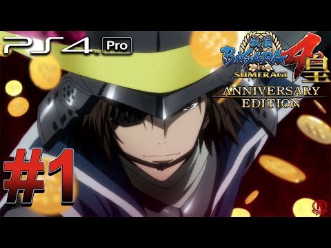 Sengoku Basara 4: Sumeragi - Anniversary Edition (PS4 PRO) Gameplay Walkthrough Part 1 [1080p 60fps]