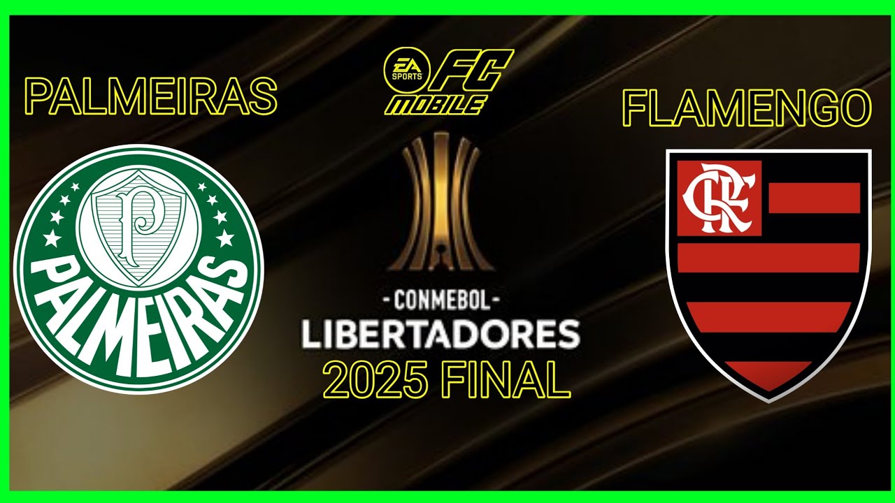 🇧🇷Palmeiras X 🇧🇷Flamengo Libertadores 2025 Final com Palmeiras ⚪️🟢