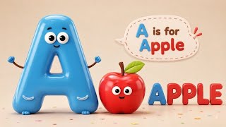 A for Apple | ABCD Song | A to Z Alphabet Song for Kids | English Nursery Rhymes | Abcde | phonics