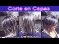 corte en capas cortas RAUL ROA ESTILISTA