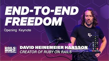 Rails World 2025 Opening Keynote - David Heinemeier Hansson