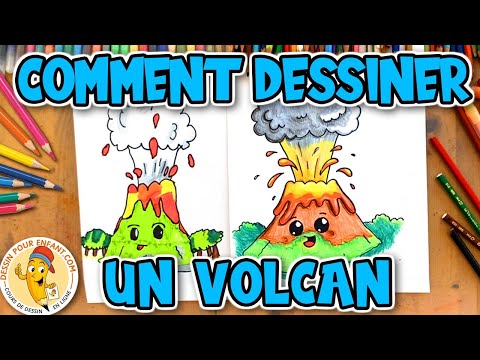 Vidéo: Comment Dessiner Un Volcan