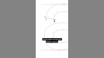 Glyphs 3 quick tutorial. Open corners for better control. #shorts #graphicdesign #glyphs3