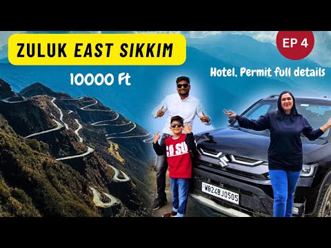 Lingtham to Zuluk by Car। Zuluk Homestay । East Sikkim Road Trip EP 4। Better Living