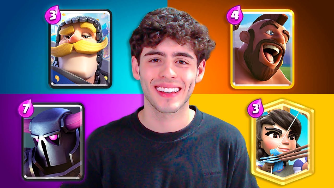 A CADA VITÓRIA MEU DECK AUMENTA A RARIDADE NO CLASH ROYALE