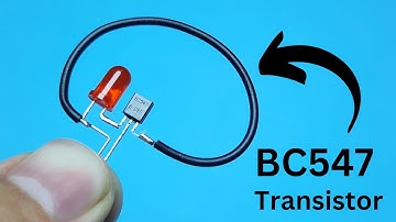 How to make a Simple Touch Switch using BC547 Transistor