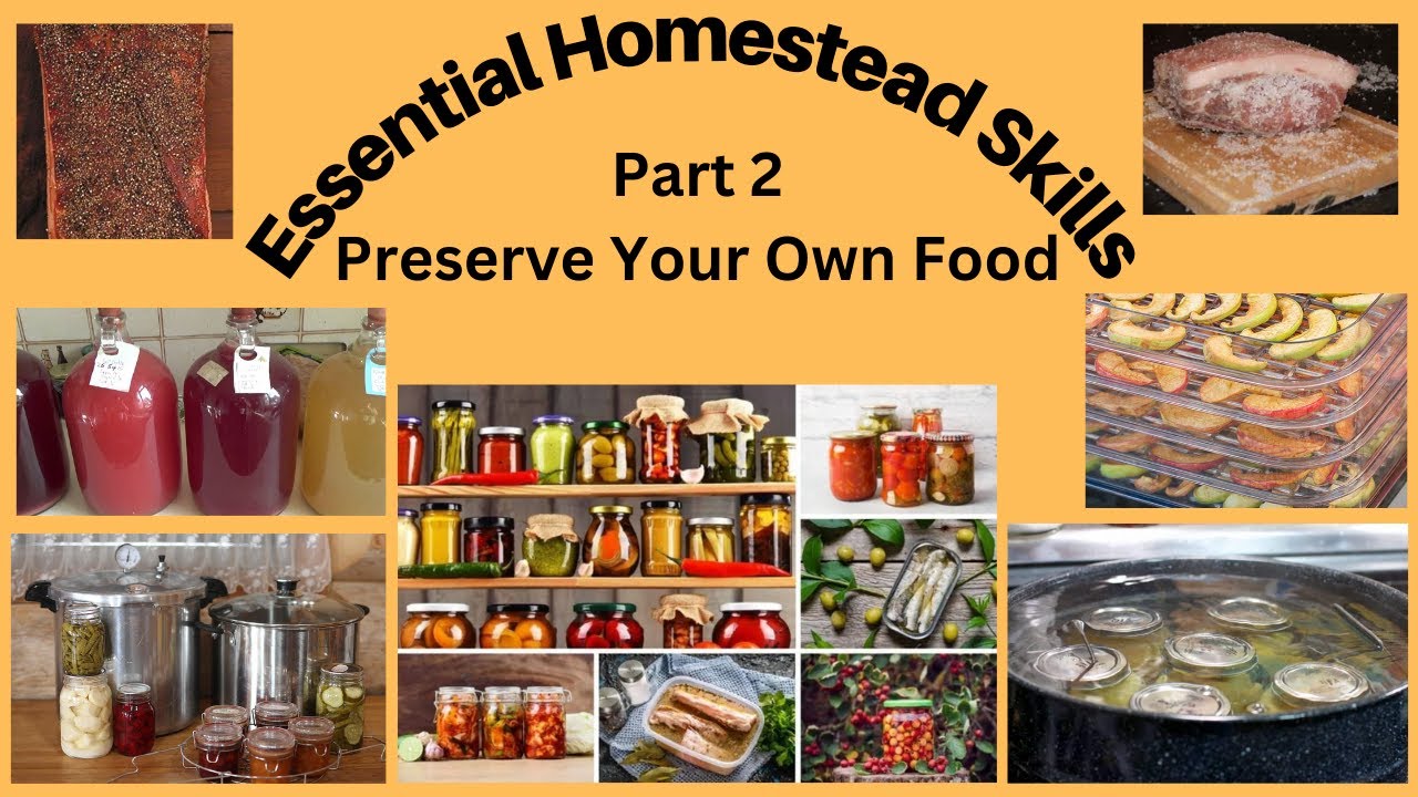 2023-020 - Essential Homestead Skills - Part 2 - Preserve Your Own Food ...