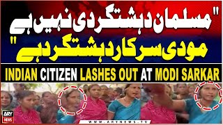 Brave Indian Stands Up: 'Modi Is the Real T*rrorist, Not Muslims