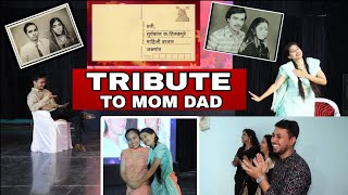 Tribute To Mom Dad | Dance Dedicate To Parents | Wedding Anniversary | Tilakpure Family |Special Act