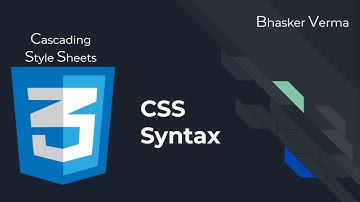 CSS Tutorial for beginners in Hindi #3 | CSS Syntax