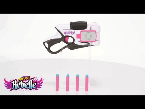 NERF Rebelle コーナーサイト REVIEW] Nerf Rebelle Flipside Bow Review & Firing Test - YouTube