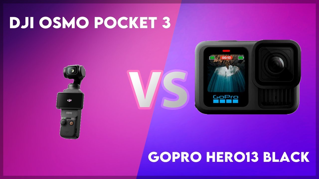 DJI Osmo Pocket 3 vs GoPro Hero13 Black Technical Comparison - YouTube