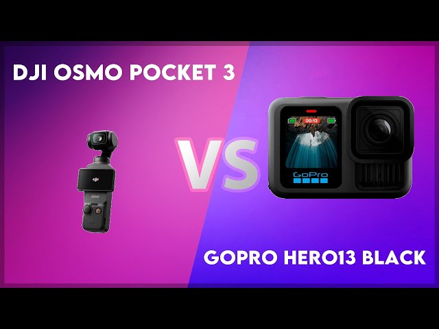 DJI Osmo Pocket 3 vs GoPro Hero13 Black Technical Comparison - YouTube