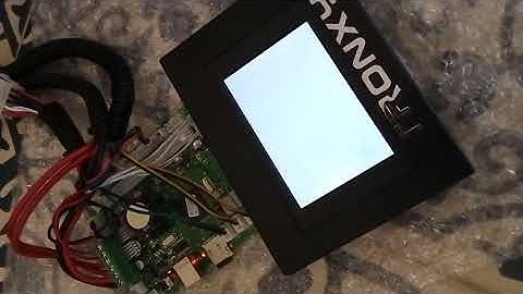 Tronxy XY-3 Screen Failure