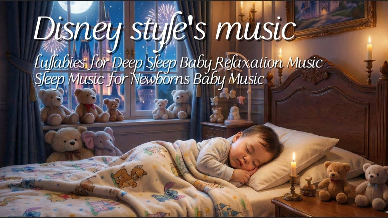 2 Hours of Dreamy Disney Piano & Orchestra 🎻 Relaxing Music for Sleep & Study.  🌙, Babies & Toddlers