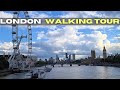 London Covent Garden to Southbank Walking Tour 4K