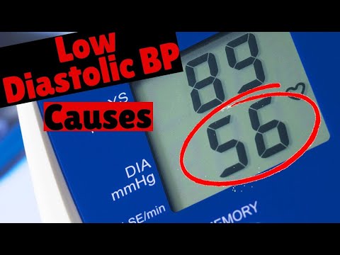 Video: Low Diastolic Pressure: Causes, Treatment In The Elderly