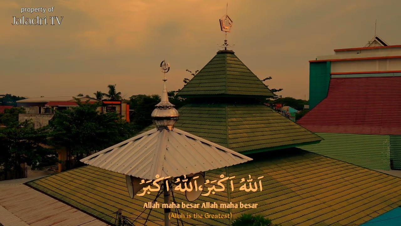 masjid aqidah palangkaraya||adzan maghrib