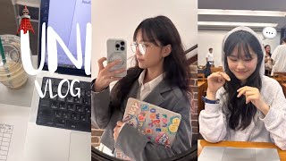 SUB)uni vlog🇯🇵back to school, getting my life together, friend’s wedding, new makeup products&bag!!🧸