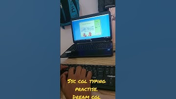 ssc cgl typing practise