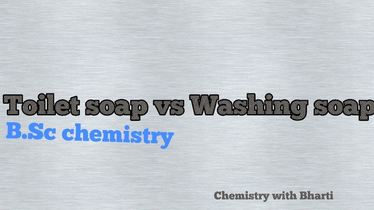 Toilet soap vs Washing soap YouTube
