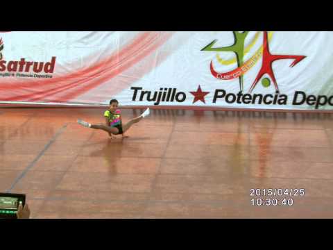 Barbara Nava Gimnasia Aerobica Valera 2015