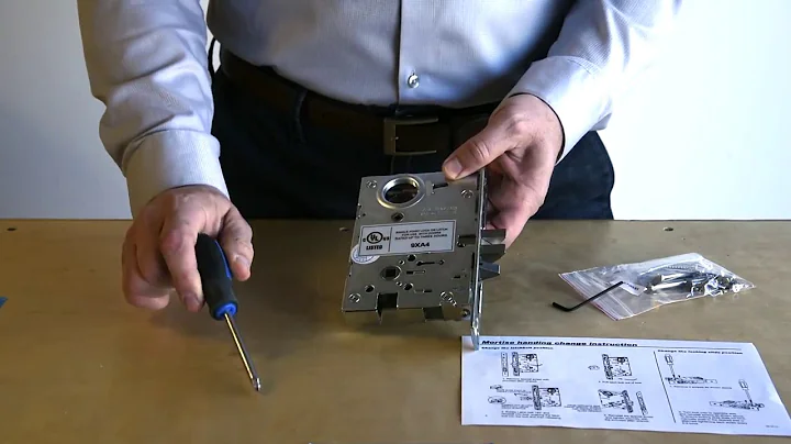 Reversing the Handing on a Marshall Best Mortise Lock
