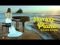 Beautiful Morning Music ○ Soft Romantic Piano Love Songs ♫ Relaxing Soothing Waves Sounds