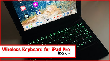 The Best 3rd Party Keyboard for the iPad Pro (from IEGrow)
