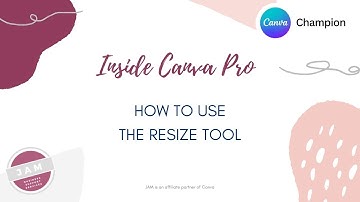 Inside Canva Pro...How to use the Magic Resize Tool #canvachampions #canvapro #canvaresizetool