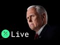 LIVE: Pence Holds Campaign Rally in Flint, Michigan