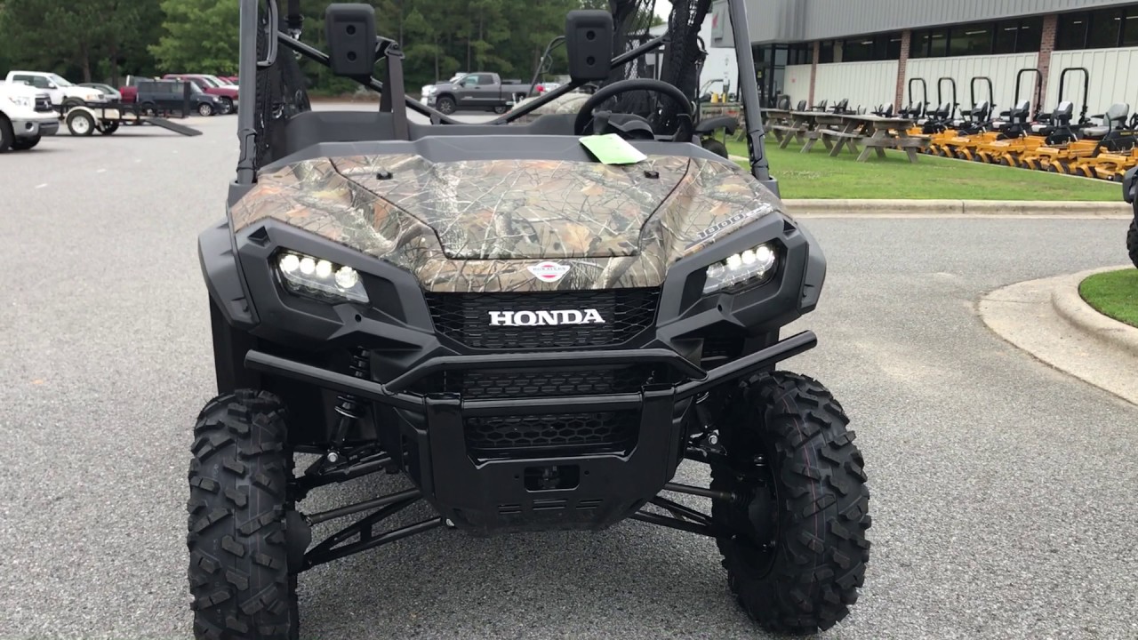 17 Honda Pioneer 1000 5 Deluxe Honda Phantom Camo Youtube